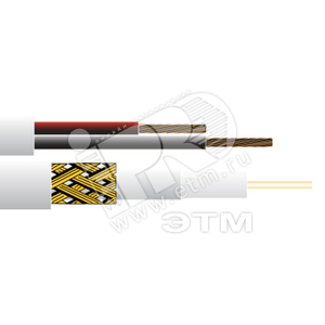 Кабель комбинированный коаксиальный YWD 75-0.59/3.7+2х1.00 - ЕКС
