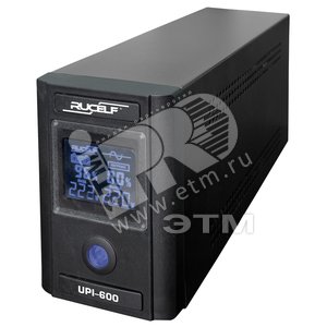 Источник бесперебойного питания RUCELF UPI-600-12-EL (UPI-600-12-EL) - RUCELF
