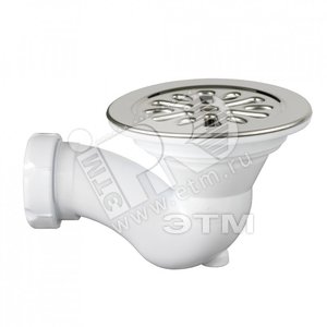 Слив для душевой кабины 1‘1/2x80 с отводом S-117 (012048) - Jimten