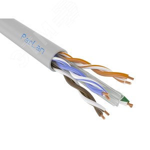 Кабель (провод) ParLan U/UTP Cat6 4х2х0.57 PVC - Паритет