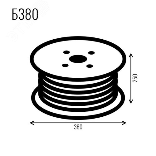 Витая пара ParLan F/UTP Cat 6 4х2х0.57 PVC - фото 3