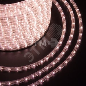Дюралайт LED , постоянное свечение (2W) - Розовое золото, 36 LED/м, бухта 100м, | 121-128 | NEON-NIGHT - NEON-NIGHT