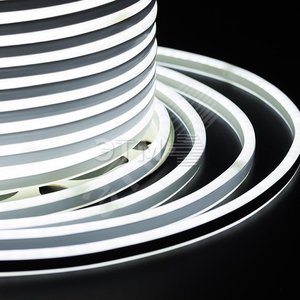 Неон гибкий LED SMD, компактный 7х12 мм, двухсторонний, белый, 120 LED/м, 100 м - NEON-NIGHT