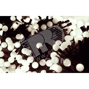 Гирлянда уличная LED ClipLight - шарики 2х4В 3 нити по 2х4 (323-615) - NEON-NIGHT
