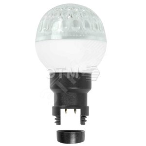 Лампа профессиональная LED строб вместе с патроном для белт-лайта 50мм белая (405-155) - NEON-NIGHT