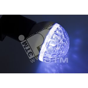 Лампа шар профессиональная DIA 50 9LED E27 синий - NEON-NIGHT