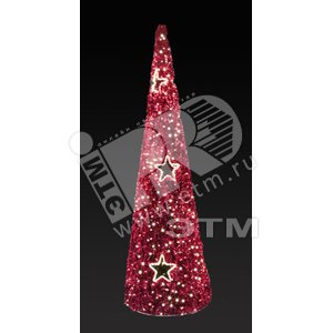 Фигура светодиодная Ель LED подсветка H5м красная (506-266) - NEON-NIGHT