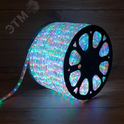 Дюралайт LED, свечение с динамикой 3W RYGB, 36 LED/м, 100 м - NEON-NIGHT