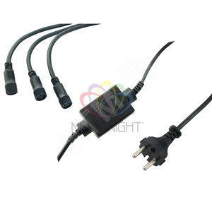 Контроллер 340W, 3 выхода, 8 программ 3-х контактный | 123-015 | NEON-NIGHT