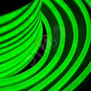 Неон светодиодный гибкий постоянное свечение зеленый 220В (бухта 50м) - NEON-NIGHT