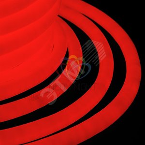 Гибкий Неон LED 360 (круглый) - красный, бухта 50м | 131-032 | NEON-NIGHT - NEON-NIGHT
