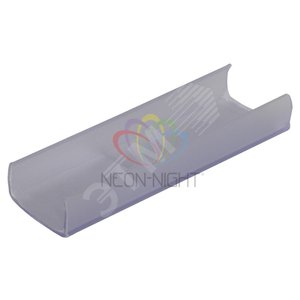 Короб пластиковый/клипса для гибкого неона 15х26мм, длина 5 см | 134-035 | NEON-NIGHT