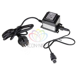 Блок питания для подключения светодиодных сосулек 50см и 80см 230-9.5В черный