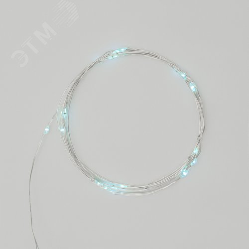 Гирлянда домашняя светодиодная Роса 2м 20LED бирюзовый (303-004) - фото 2