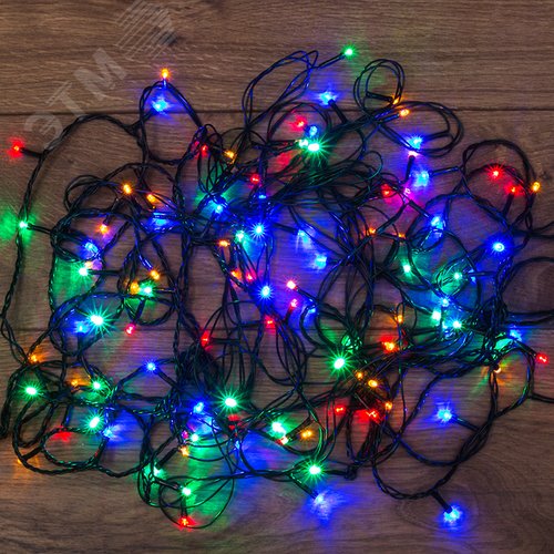 Гирлянда светодиодная универсальная 300 LED мультиколор 15 м с контроллером - фото 2