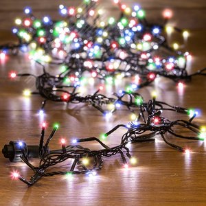 Гирлянда Кластер LED 3 м, темно-зеленый ПВХ IP20, 288 диодов, мультиколор - NEON-NIGHT