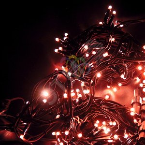 Гирлянда профессиональная Дюраплей LED 20м 200LED красный - NEON-NIGHT