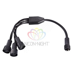 Разветвитель для светодиодных гирлянд 1 вход/3 выхода - NEON-NIGHT