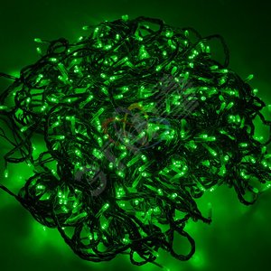 Гирлянда профессиональная LED ClipLight 24В 3 нити по 20 метров зеленый