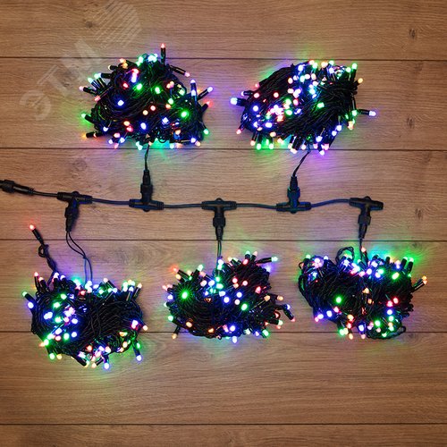 Гирлянда LED ClipLight 24 V, 5 нитей по 20 м, диодов мульти - фото 2