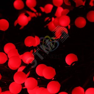 Гирлянда профессиональная LED ClipLight - шарики 2х4В 3 нити по 2х4 (323-612) - NEON-NIGHT