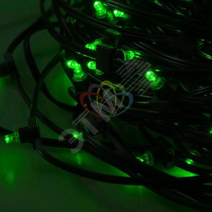 Гирлянда профессиональная LED ClipLight 12В зеленый с трансформатором