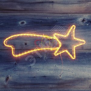 Фигура профессиональная Комета 29х66см желтая (501-214)