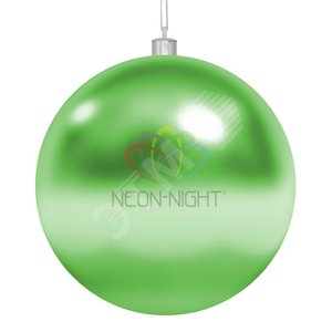 Елочная фигура "Шар", 20 см, цвет зеленый | 502-004 | NEON-NIGHT - NEON-NIGHT