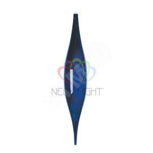 Фигура профессиональная елочная Сосулька 56см cиний (502-233) - NEON-NIGHT