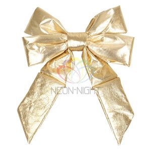 Фигура елочная Бантик 31см золотой - NEON-NIGHT