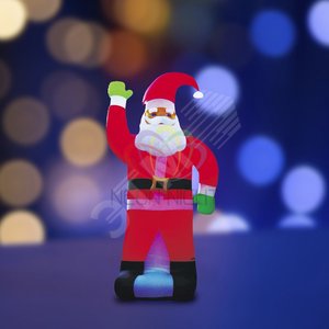 Фигура уличная 3D надувная Дед мороз 600см компрессор 160Вт с адаптером 12х44 (511-151)