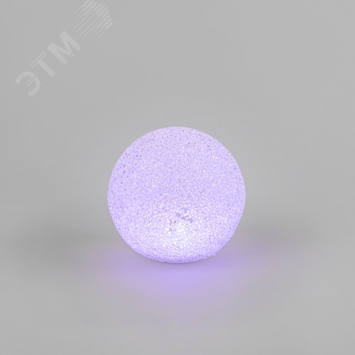 Фигура светодиодная Снежок RGB, 14 см - NEON-NIGHT