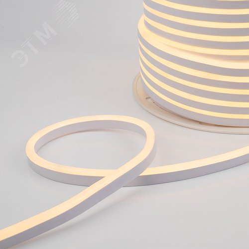 Гибкий неон LED SMD 8х16 мм, теплый белый, 120 LED/м, бухта 100 м | 131-046 | NEON-NIGHT - фото 3