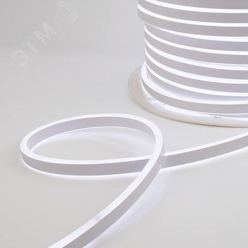 Неон гибкий LED SMD 8х16 мм, двухсторонний, белый, 120 LED/м, 100 м - NEON-NIGHT
