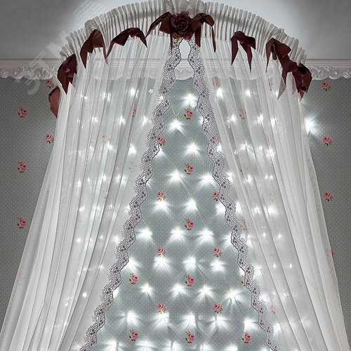 Гирлянда Сеть 1,8х1,5 м, прозрачный ПВХ, 180 LED белые - фото 2