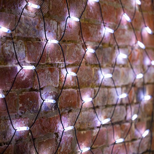 Гирлянда Сеть 2x4 м, черный каучук, 560 LED белые - фото 2