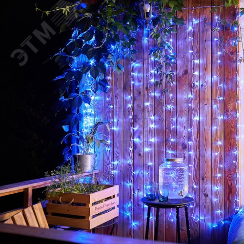 Дюралайт LED, эффект мерцания 2W - белый, 36 LED/м, 100 м - фото 3