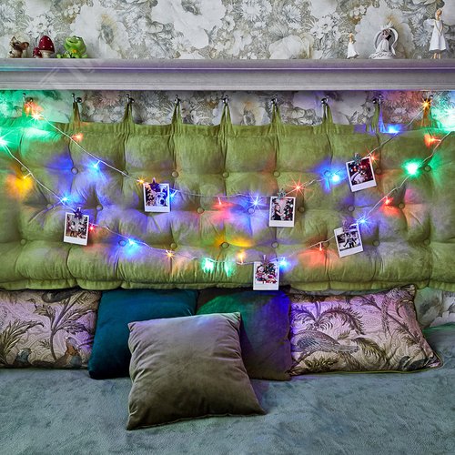 Гирлянда Твинкл Лайт 6 м, прозрачный ПВХ, 40 LED, мультиколор - фото 4