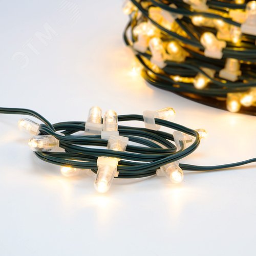 Гирлянда LED ClipLight 12В, 150 мм, теплый белый - NEON-NIGHT