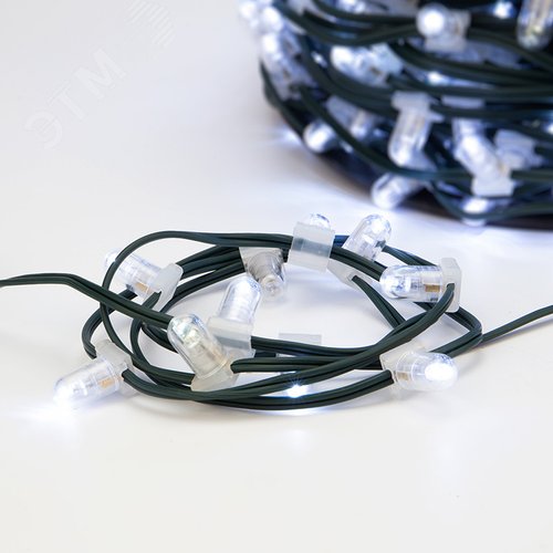 Гирлянда LED ClipLight 12V 150 мм, диоды белые, Flashing белый - фото 3