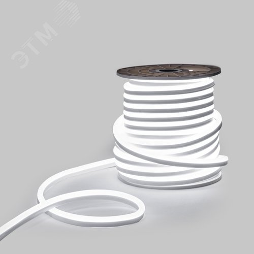 Неон гибкий LED SMD 15х26 мм, белый, 120 LED/м, 50 м - фото 3