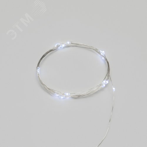 Гирлянда домашняя светодиодная Роса 2м 20LED белый (303-005) - NEON-NIGHT