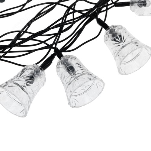 Гирлянда светодиодная Колокольчики 20 LED RGB 2,8 м - фото 4