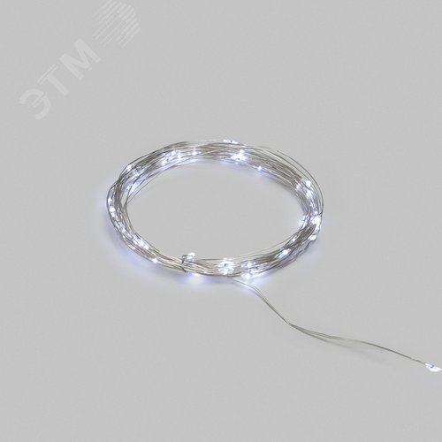 Гирлянда Роса 5 м, 50 LED, USB, белое свечение - NEON-NIGHT