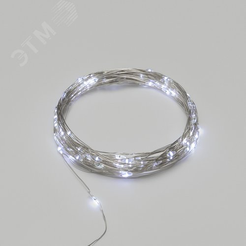 Гирлянда Роса 10 м, 100 LED, USB, белое свечение - NEON-NIGHT