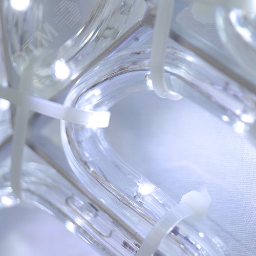 Фигура световая Снежинка белый, размер 55x55 см 2