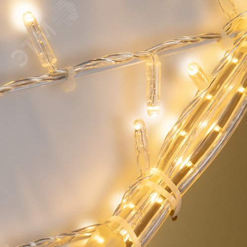 Фигура световая Хвост кометы 75х250 см, 160 LED, свечение тёплый белый/белый - фото 2