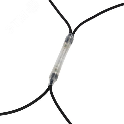 Гирлянда Сеть 2x4 м, черный каучук, 560 LED белые - фото 4