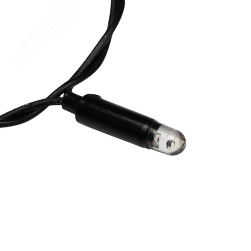 Гирлянда светодиодный Дождь 2х3 м, постоянное свечение, черный провод, 230 В, диоды тёплый белый 6