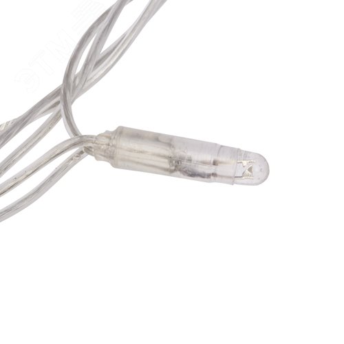 Гирлянда Светодиодный дождь 2х3 м, эффект водопада, прозрачный провод, 24 В, диоды белые 5